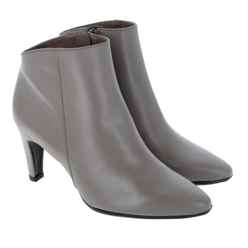 Wonders M 4253 | Ladies Ankle Boots | Taupe Leather